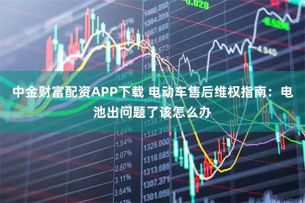 中金财富配资APP下载 电动车售后维权指南：电池出问题了该怎么办